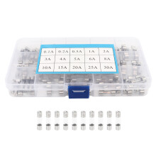 150Stk Glassicherungen 0.1A-30A 5x20mm Set