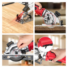 Mini-Kreissäge 4,8A 4,5 Zoll Laser Holz