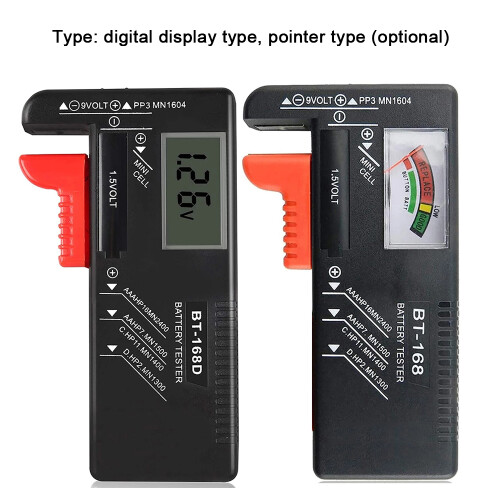 Tragbares digitales Batteriespannungsmessgerät 2