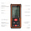 Handlaser-Entfernungsmesser 40m hochpräzise LCD 5
