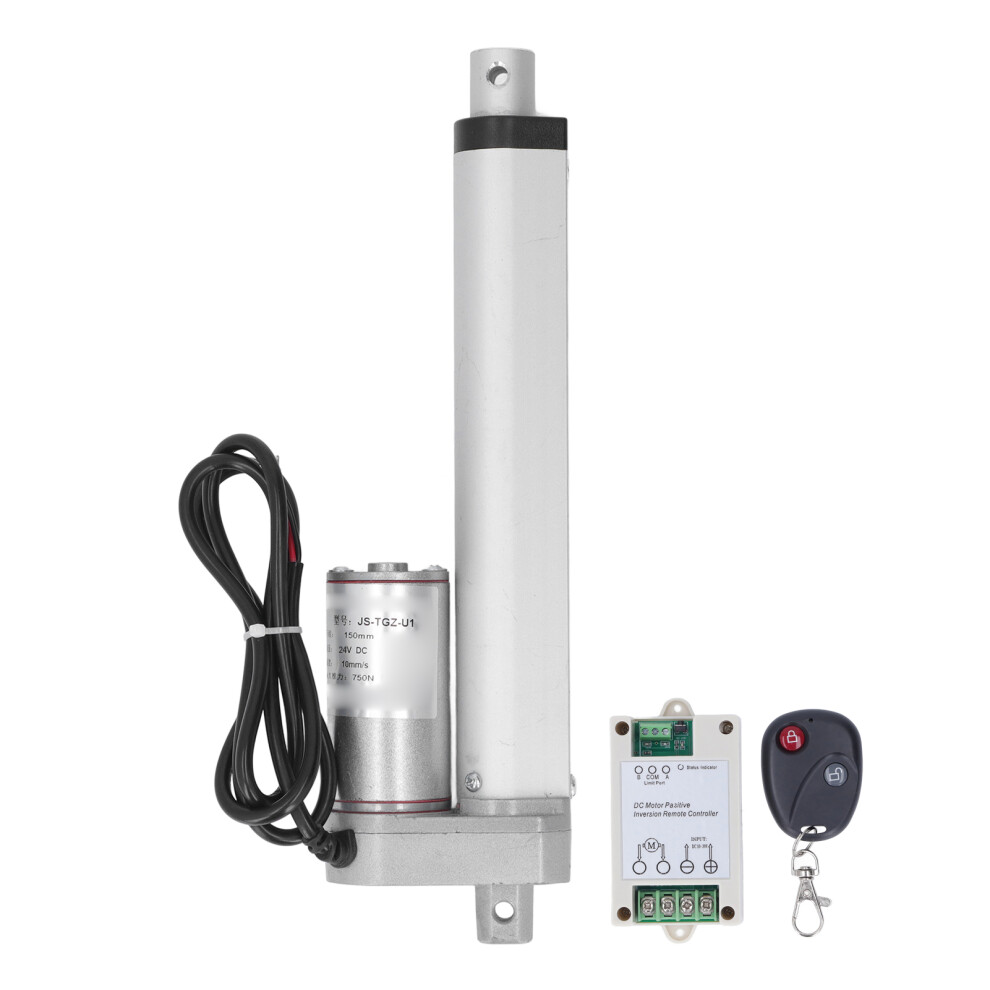 White (Linear Actuator) 24V Massage Chair Actuator 750N 150Mm Stroke Metal Gear