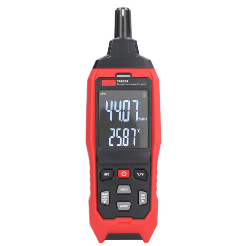 Digital-Luftfeuchtigkeits-Temperaturmesser-LCD-Taupunkt 1