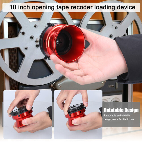 10in Open Disk Recorder Aluminum Cup for Studer ReVox 1