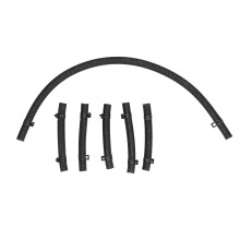 6x Gummikraftstoffrücklaufleitung für Mitsubishi 6D34 6D31