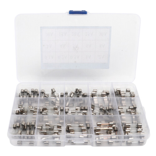 150Stk Glassicherungen 0.1A-30A 5x20mm Set 1