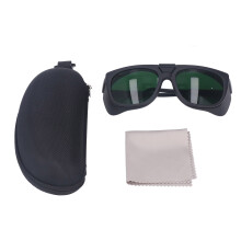 (Dark Green IR8.0) Schweißerschutzbrille TIG Schutz mit Klappdeckel Lichtgrün IR3.0