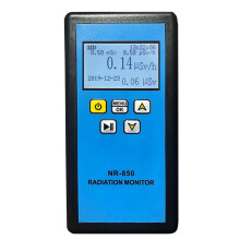 (NR 750 (Relative Inherent Error ±15%)) Nuklearstrahlungsdetektor Ionisationsprüfer LCD Alarm NR 850
