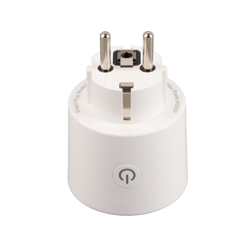 Moes Smart Wifi Socket Round Abs App Remote 4000W 323163342429