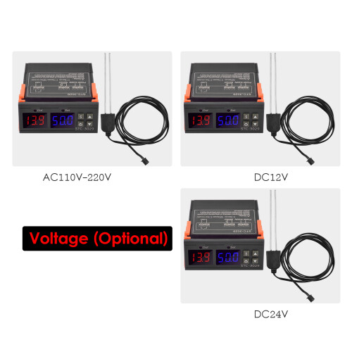 LED-Bodenfeuchtigkeitsregler AC110-220V, 10A mit 1m Sensor