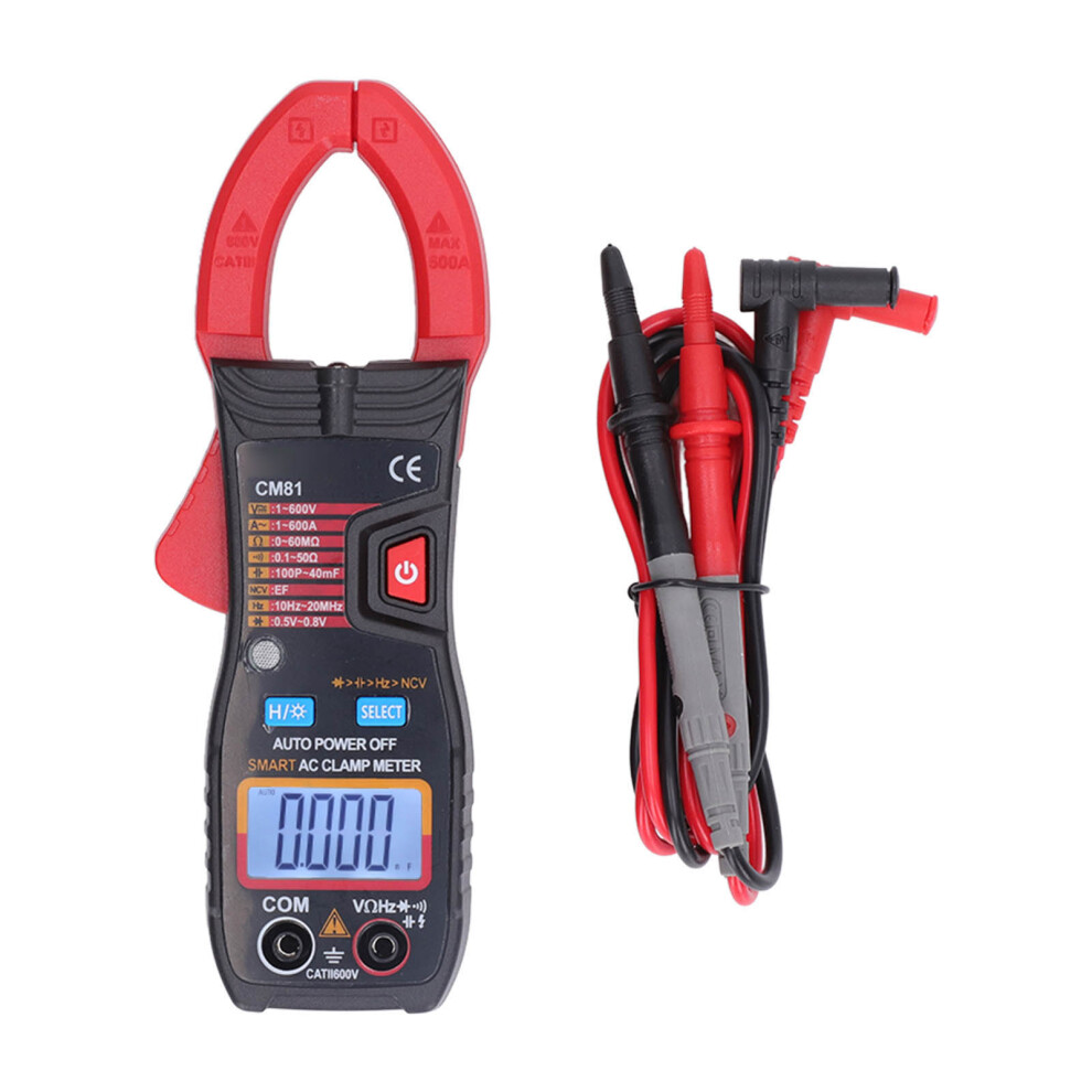 Digital Clamp Meter Ac Dc Auto Ranging Multimeter 1V-600V 323163342924