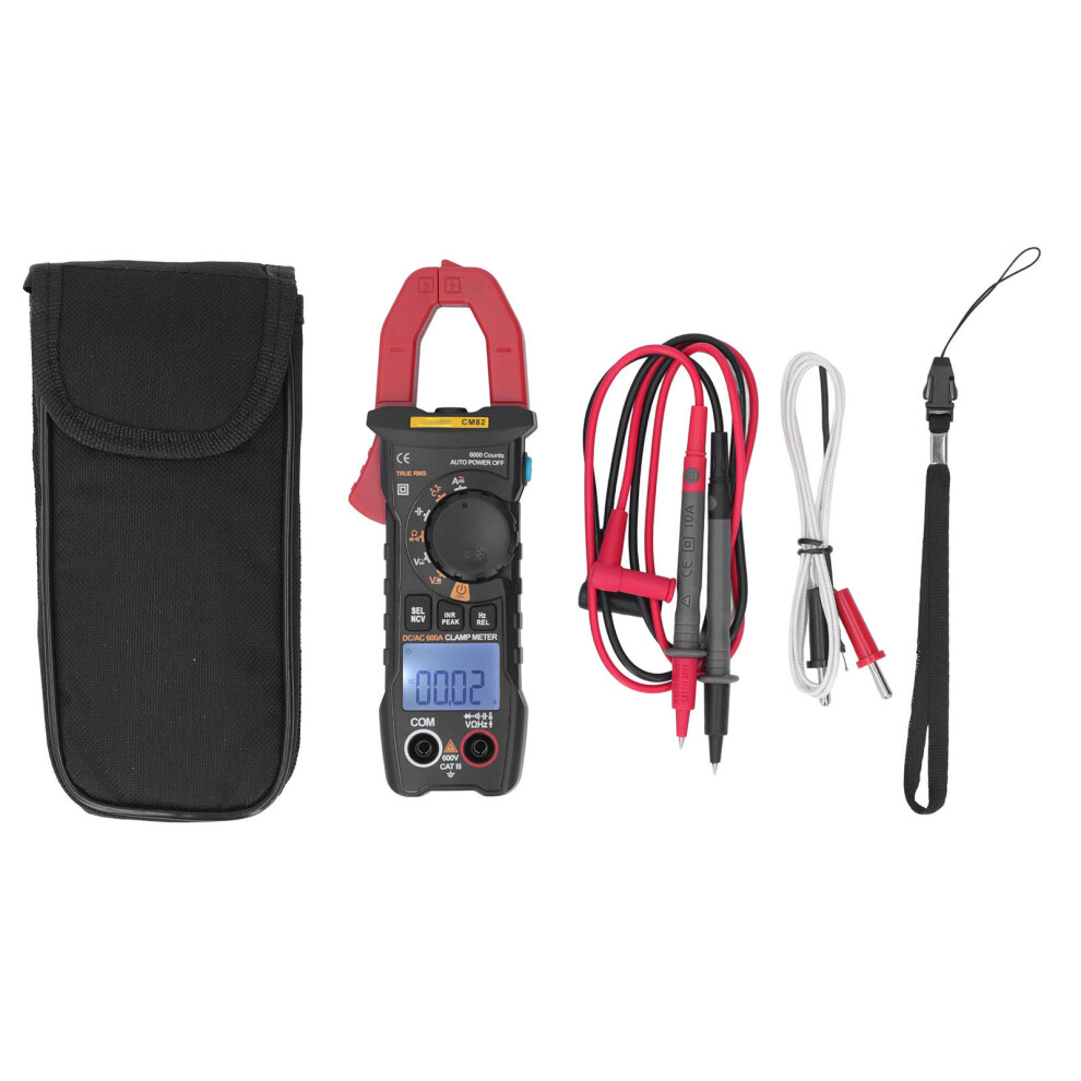 Clamp Meter Digital Multimeter Ammeter Voltmeter Tester 323163343280