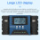 MPPT-Solarladeregler 40A 12/24V 4 USB LCD 2