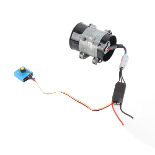 12V Hochgeschwindigkeits-Turbolader 380W Ansaugluftventilator 1