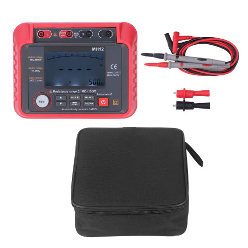 Digitaler Ohmmeter mit LCD-Anzeige, Widerstands- und Megohm-Messung 1