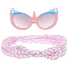 1 Set Kinder Sonnenbrillen Haarreif Dekorative Partybrille