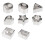 1 Set Süßigkeiten Kuchenformen Cookie Backformen 3