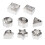 1 Set Süßigkeiten Kuchenformen Cookie Backformen 6