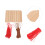 Diy Blank Bookmarks Für Graffiti Hellbraune Farbe 1 Set 3