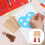Diy Blank Bookmarks Für Graffiti Hellbraune Farbe 1 Set 5