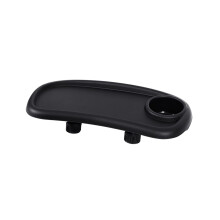 Accessories Tray Screw-Clamp Table Food Tray For Pushchair Pram With Cup Holder Black Compatible With Strollers