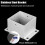 Stainless Steel Post Base Bracket Heavy-Duty Decks, Pergolas, And Railings Support For Secure Anchoring Solution 2