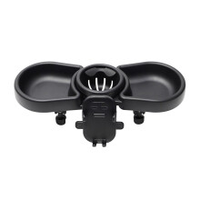 4 in 1 Baby Strollers Tray Food Grade Pram Plate Bottle Holder With Divided Sections For Infant Dining Comfort