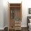 2 Door Mirrored Wardrobe 78cm, Ready to use 7