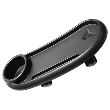 Stroller Tray With Drinks Holder, Durable Snack Tray For Strollers, Removable Installation, For Eating On The Go