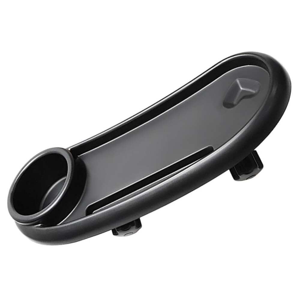 Stroller Tray With Drinks Holder, Durable Snack Tray For Strollers, Removable Installation, For Eating On The Go