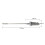 Handige Flexibele Toiletborstel Piston Type Ontstopper Grijs 2