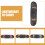 Zipper Skateboardtas Met Verstelbare Schouderriem 11