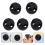 5 Stuks Rond Rubberen Viool Oefen Demper Stillemaker 3