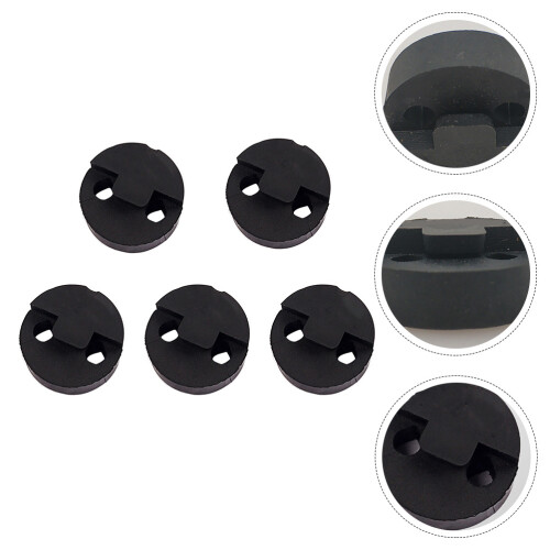 5 Stuks Rond Rubberen Viool Oefen Demper Stillemaker 1