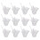 50 Sets Plastic Mousse Potten Transparante Bewaarcontainers 2