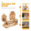 Bootsmodell Stiftehalter Segelboot Stiftehalter Desktop Stiftbehälter 7