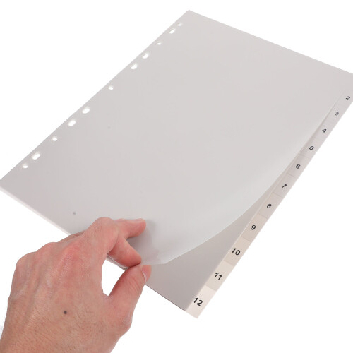 24Stk Binder-Trennblätter Ringbuch -Binder 2