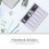 24Stk Binder-Trennblätter Ringbuch -Binder 8
