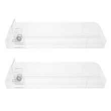2 Transparente Schiebehalter Für , Displayständer