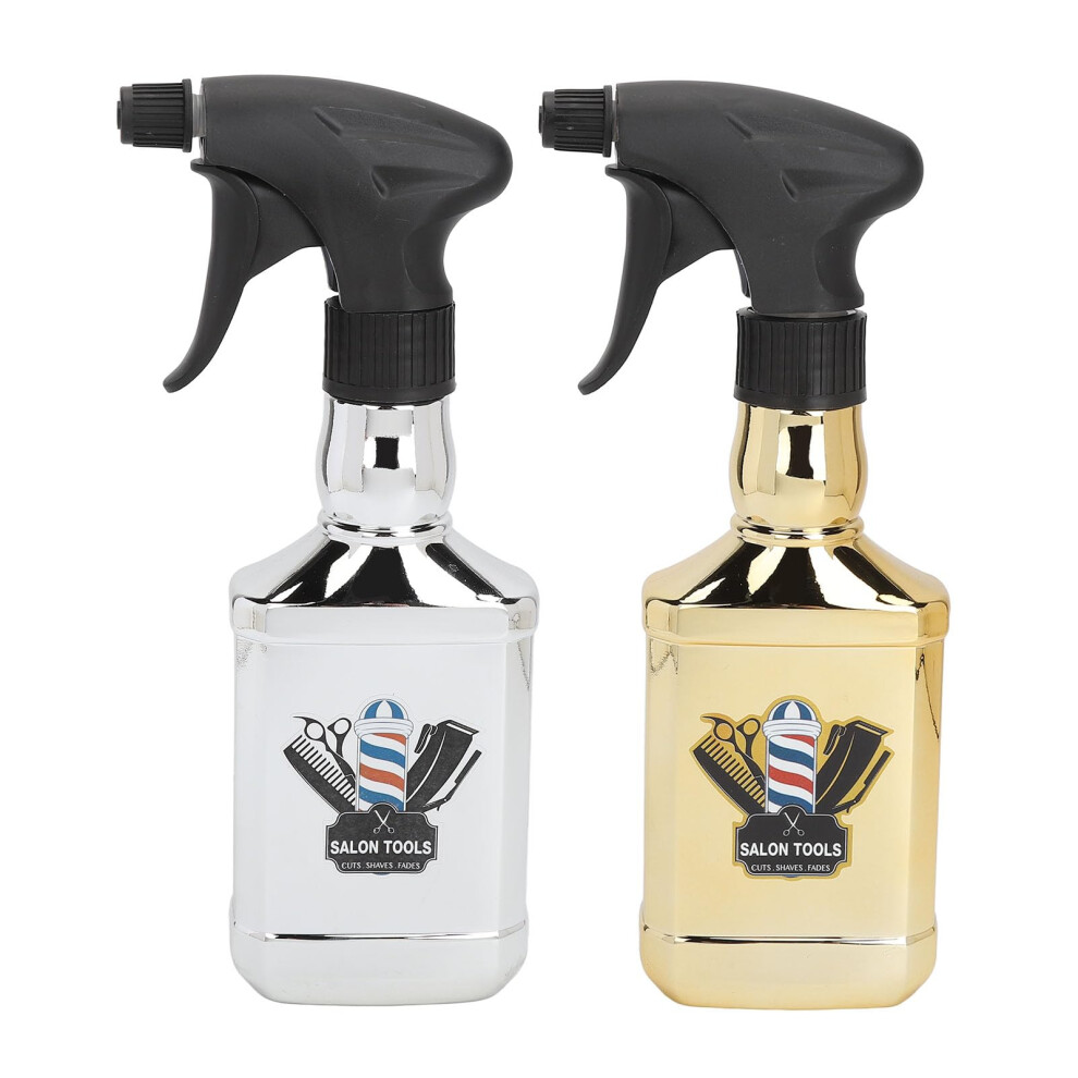 Unisex Empty Spray Bottles 500Ml Capacity Adjustable Fine Mist Hair Sprayer For Barber Shop Hairstylist