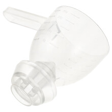 Antispill Transparent Funnel For Travel With Measuring Spoon