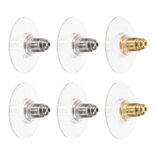 3 Paar Ohrringverschlüsse DIY Sicherheitsstopper Für Ohrringe
