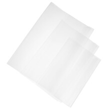 30Stk Transparente Buchschutzfolien 22K 16K A4 Aus