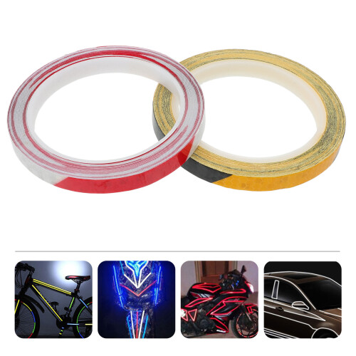 2 Fietsreflecterende Tapes Decoratieve Stickers 2
