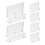 6 Transparente Halter Für Randlose Aquarien 11