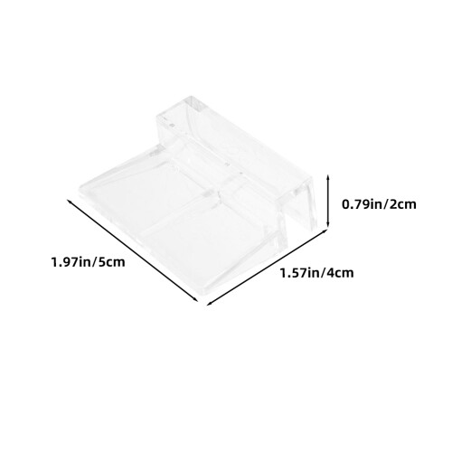 6 Transparente Halter Für Randlose Aquarien 1
