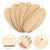 6Stk Diy Bambus Lesezeichen Buch Deko Oval 5