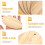 6Stk Diy Bambus Lesezeichen Buch Deko Oval 10