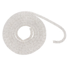 1M Strass DIY Argentée Décoration Costume Mariage Vêtements
