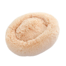 Luxury Shag Fell Donut Kuschelhöhle Rund Für Katzen Und