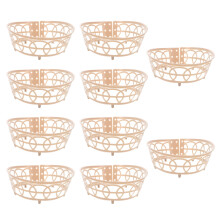 10 Stuks Gevlochten Plastic Hoedenringen Binnenhoed Houders